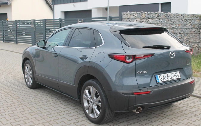 Mazda CX-30 cena 110000 przebieg: 57280, rok produkcji 2020 z Legnica małe 436